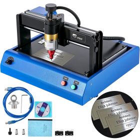 VEVOR Electric Marking Machine 400W Electronic Metal Marking Machine 300X200mm Dot Peen Marking Embosser Machine Marking Depth 0.05mm-1mm for Ind